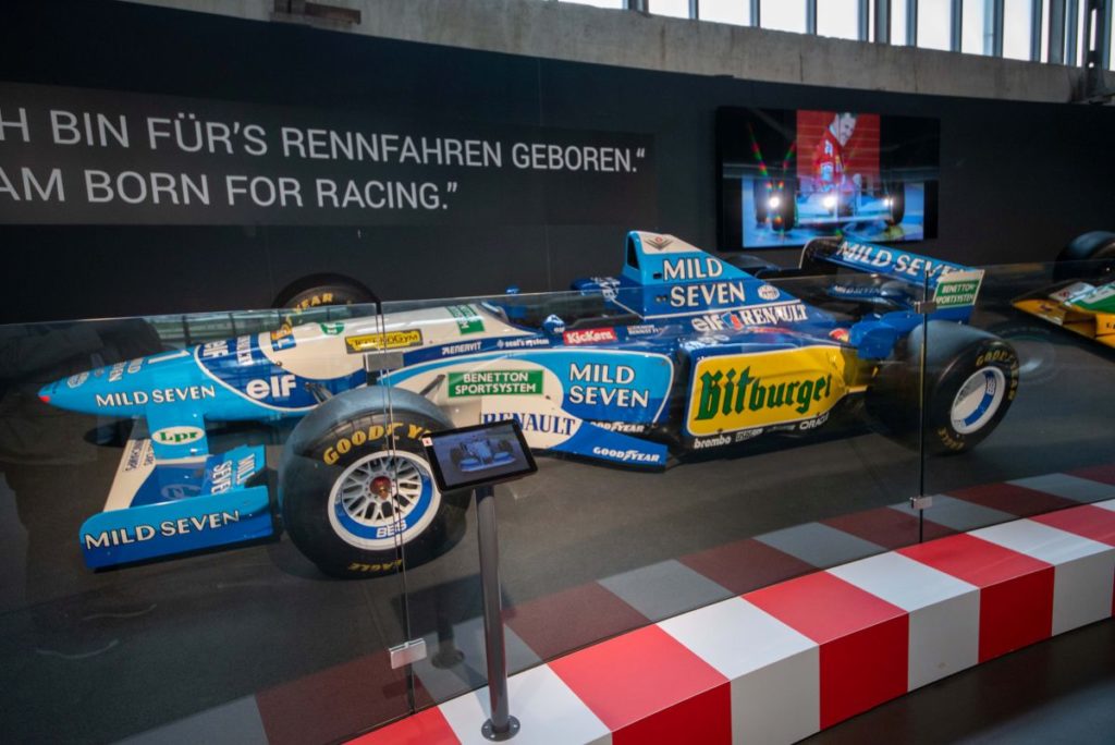 Formel-1-Rennwagen von Michael Schumacher
